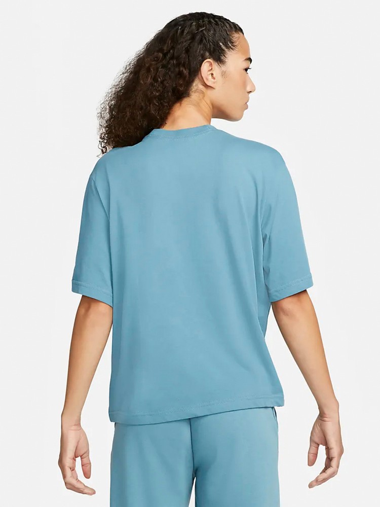 Tricou Nike W NK DF TEE SS BOXY L Albastru deschis Femei photo 2